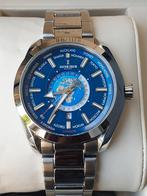 Jacob Zech Swiss Made GMT Aqua Terra, Ophalen of Verzenden, Zo goed als nieuw, Blauw, Jongen of Meisje