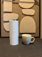 Senseo koffiepads Voorraadbus + Mok, Ophalen of Verzenden, Zo goed als nieuw, Overige stijlen, Kop(pen) en/of Schotel(s)