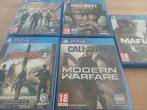 5x Playstation 4 spellen, Spelcomputers en Games, Avontuur en Actie, Vanaf 18 jaar, Verzenden, 1 speler
