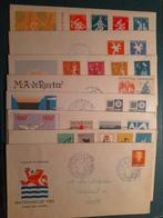 Nederland FDC vanaf 1952 - 1963 met adressen CW 380 EURO, Postzegels en Munten, Verzenden, Beschreven, Nederland