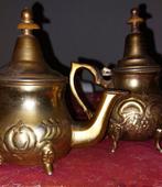 5 verschillende  Marokkaanse koperen theepotten te koop., Antiek en Kunst, Antiek | Koper en Brons, Ophalen of Verzenden, Koper