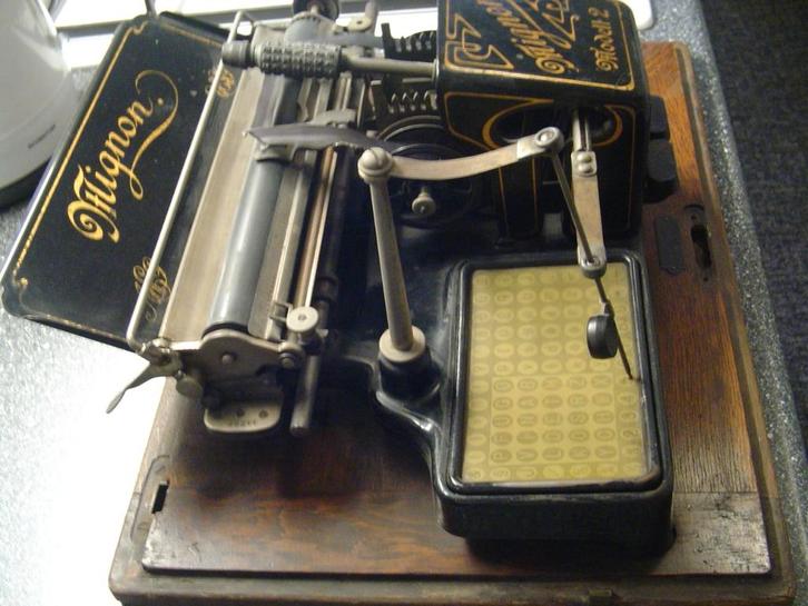 Antiek kantoor schrijfmachine 1905, Antiek en Kunst, Antiek | Kantoor en Zakelijk, Ophalen