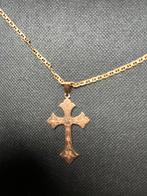 Goude ketting  met hanger, Antiek en Kunst, Ophalen of Verzenden