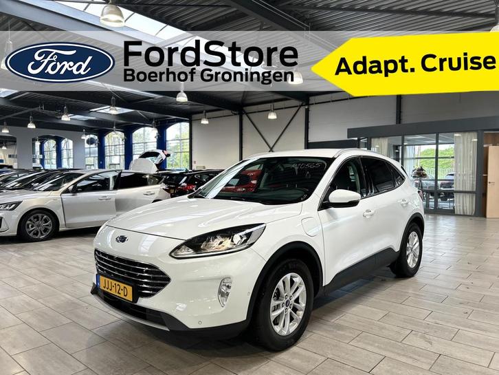 Ford Kuga 2.5 PHEV 225pk Titanium | 100% Dealer onderhouden, Auto's, Ford, Bedrijf, Te koop, Kuga, ABS, Achteruitrijcamera, Adaptive Cruise Control