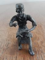 Oud tinnen beeld schoenmaker. Daalderop??, Ophalen of Verzenden, Zo goed als nieuw, Mens
