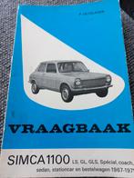 Vraagbaak  Simca  1100, Auto diversen, Handleidingen en Instructieboekjes, Ophalen of Verzenden