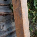 Rustieke eiken balk 12x12 cm  218 cm lang, Doe-het-zelf en Verbouw, Ophalen, Gebruikt, Eiken, 200 tot 250 cm