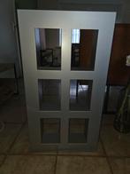 Zilveren Kast met Open Vakken, Ophalen, Met plank(en), Minder dan 50 cm, 100 tot 150 cm