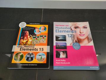 Adobe Photoshop Elements 12 en Elements 15 boek beschikbaar voor biedingen