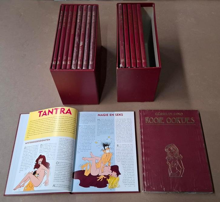 15 x Rooie Oortjes album Lekturama (6 x nieuw), Boeken, Stripboeken, Gelezen, Meerdere stripboeken, Ophalen of Verzenden