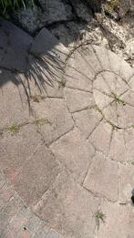 Tuin tegels om cirkel te maken gratis afhalen, Tuin en Terras, Tegels en Klinkers, Ophalen, Gebruikt, 10 m² of meer, Beton