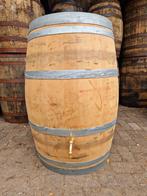 Houten regenton 225L - wijnvat - regentonklaar - aftapkraan, Met kraantje, 150 liter of meer, Nieuw, Ophalen of Verzenden