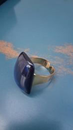ANGELO MORETTI Ring, Overige materialen, Blauw, Ophalen of Verzenden, Zo goed als nieuw