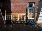 Tuinhuis deur met kozijn en 3 ramen, Gebruikt, Minder dan 200 cm, Hout, Ophalen
