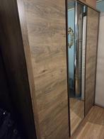 Kledingkast VEDDE 167x197 met spiegel wild donker eiken, Ophalen of Verzenden, Zo goed als nieuw, 50 tot 75 cm, 150 tot 200 cm