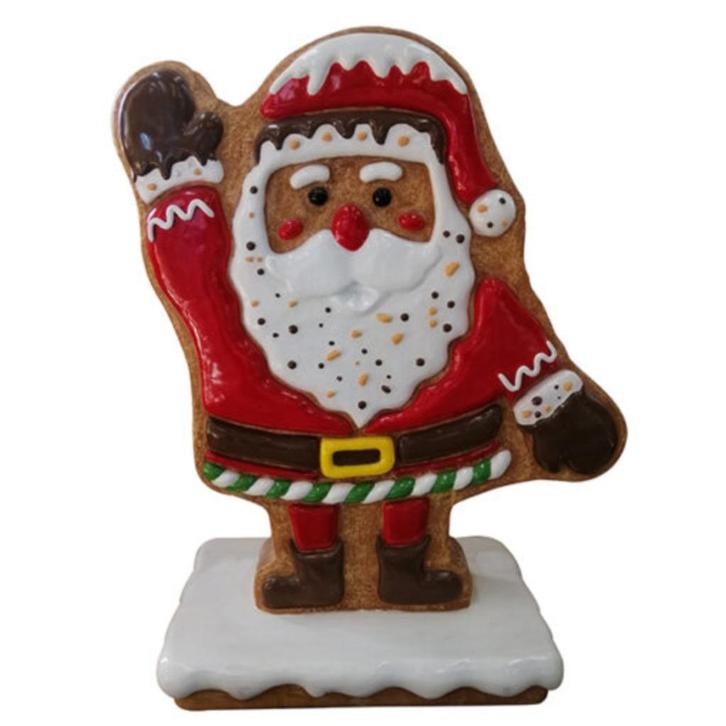 Gingerbread santa with base – Kerstman 122 x 92 x 46 cm, Diversen, Kerst, Nieuw, Ophalen