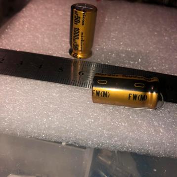 1000uF 50v Nichicon UFW series beschikbaar voor biedingen