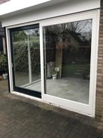 Schuifpui, Doe-het-zelf en Verbouw, Kozijnen en Schuifpuien, Gebruikt, Hout, Inclusief glas, Ophalen