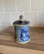 oud antiek keramiek potje met deksel / mosterdpotje e.a. pot, Huis en Inrichting, Keuken | Servies, Keramiek, Overige typen, Ophalen of Verzenden