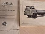 Dik Morris 7 tonner werkplaats handboek trucks jaren 50 60, Auto diversen, Handleidingen en Instructieboekjes, Ophalen of Verzenden