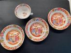 theeserviesje chinees motief, Ophalen