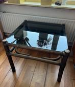 Vierkant rotan tafeltje., Huis en Inrichting, Tafels | Salontafels, Ophalen, Zo goed als nieuw, Vierkant