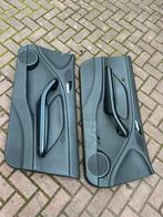 bmw e46 coupe deurpanelen zwart leer deurkaarten, Auto-onderdelen, Ophalen, BMW