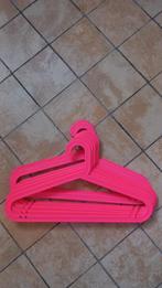 Neon Roze Kledinghangers - Set, Ophalen, Zo goed als nieuw, Kunststof, Kinderen en Volwassenen
