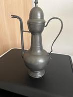 Theekan tin, Antiek en Kunst, Antiek | Tin, Ophalen of Verzenden