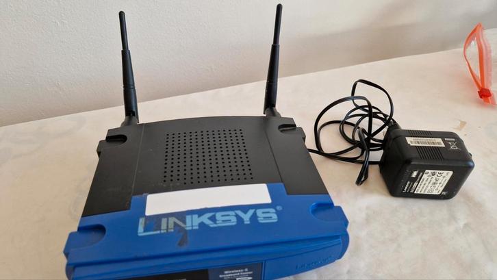 Linksys wireless-G broodmand Router model WRT54G, Computers en Software, Routers en Modems, Gebruikt, Ophalen of Verzenden