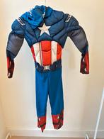 Captain America pak Disney maat 7/8 jaar, Kinderen en Baby's, Carnavalskleding en Verkleedspullen, Ophalen of Verzenden, Zo goed als nieuw