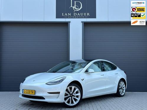 Tesla Model 3 Standard RWD Plus 60 kWh Autopilot / WIT LEDER, Auto's, Tesla, Bedrijf, Te koop, Model 3, ABS, Airbags, Airconditioning