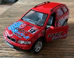 BMW X5 PARIS DAKAR WELLY AUTO 1:32, Hobby en Vrije tijd, Modelauto's | Overige schalen, Ophalen, Gebruikt, Auto