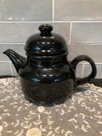 Vintage theepot, koffiepot, zwart, Waechtersbach (050525c), Gebruikt, Overige typen, Ophalen of Verzenden, Overige stijlen