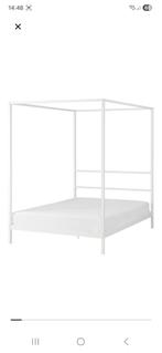 Hemelbed, Ophalen, Lattenbodem, 180 cm of meer, 100 cm of meer