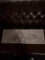 Engel drieluik, Huis en Inrichting, Woonaccessoires | Schilderijen, Tekeningen en Foto's, Ophalen of Verzenden, Zo goed als nieuw