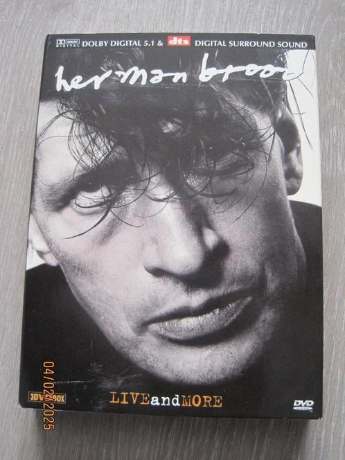 Herman Brood   -   Live and More, Cd's en Dvd's, Dvd's | Muziek en Concerten, Gebruikt, Muziek en Concerten, Boxset, Alle leeftijden