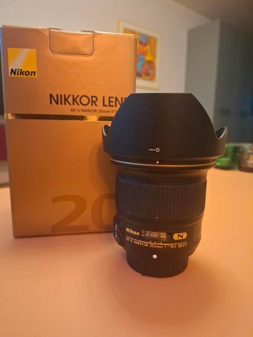 Nikon AF-S NIKKOR 20mm f/1.8G ED, Audio, Tv en Foto, Fotografie | Lenzen en Objectieven, Zo goed als nieuw, Ophalen