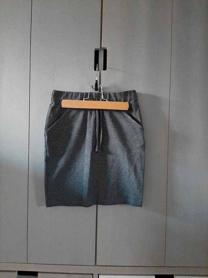 Mooi Port Lavande tricot rok antraciet maat 152., Kinderen en Baby's, Kinderkleding | Maat 152, Zo goed als nieuw, Meisje, Jurk of Rok