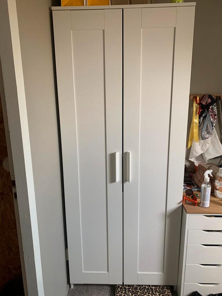 Witte Ikea kast, type Brimnes, Huis en Inrichting, Kasten | Kledingkasten, Gebruikt, 150 tot 200 cm, 50 tot 100 cm, 50 tot 75 cm
