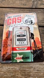 Route 66 bordje, Ophalen of Verzenden, Zo goed als nieuw, Reclamebord