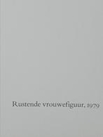 Sierk Schröder offset prent jaren 80 rustende vrouw, Antiek en Kunst, Ophalen of Verzenden