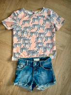Brian + nephew leuk shirtje maat 128, Kinderen en Baby's, Kinderkleding | Maat 128, Nieuw, Verzenden, Meisje, Shirt of Longsleeve