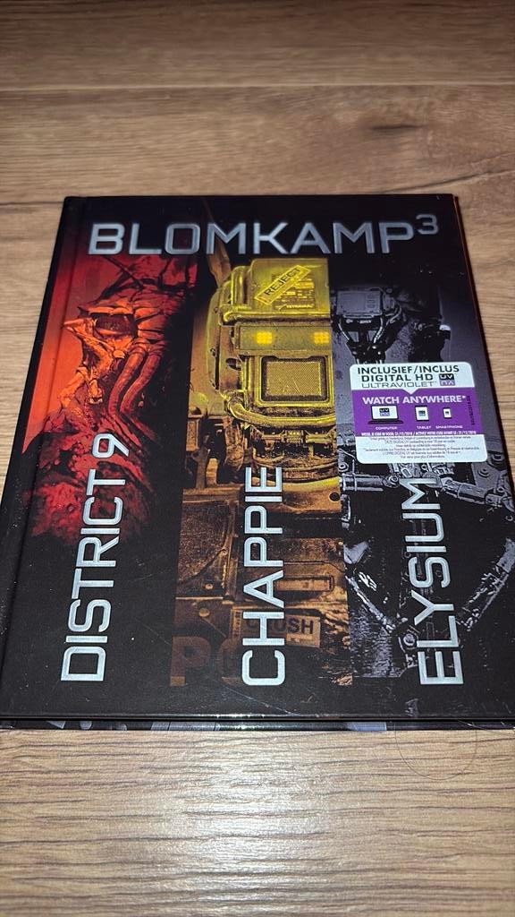 Blomkamp 3 collectie met District 9, Chappie en Elysium., Ophalen of Verzenden, Zo goed als nieuw, Actie