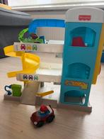 Fisherprice garage - met originele auto’s, Ophalen of Verzenden, Zo goed als nieuw, Speelset