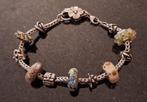Zilveren TROLLBEADS Armband, Ophalen of Verzenden, Zo goed als nieuw, Zilver, Zilver