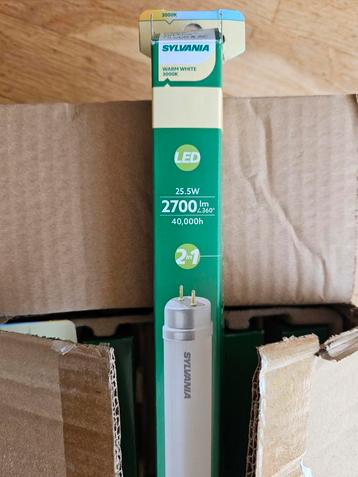 TL led lamp Silvania T8 150 cm warm wit 25W 20 stuks  beschikbaar voor biedingen