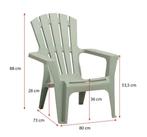 2 tuinstoelen van leenbakker, Tuin en Terras, Ophalen, Zo goed als nieuw, Kunststof