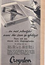 Retro reclame 1954 Croydon sigaretten album plaatjes, Verzamelen, Ophalen of Verzenden