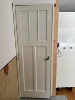 Originele jaren 30 deur met beslag 209,5 x 72,5 cm, Ophalen, Gebruikt, Minder dan 80 cm, Binnendeur